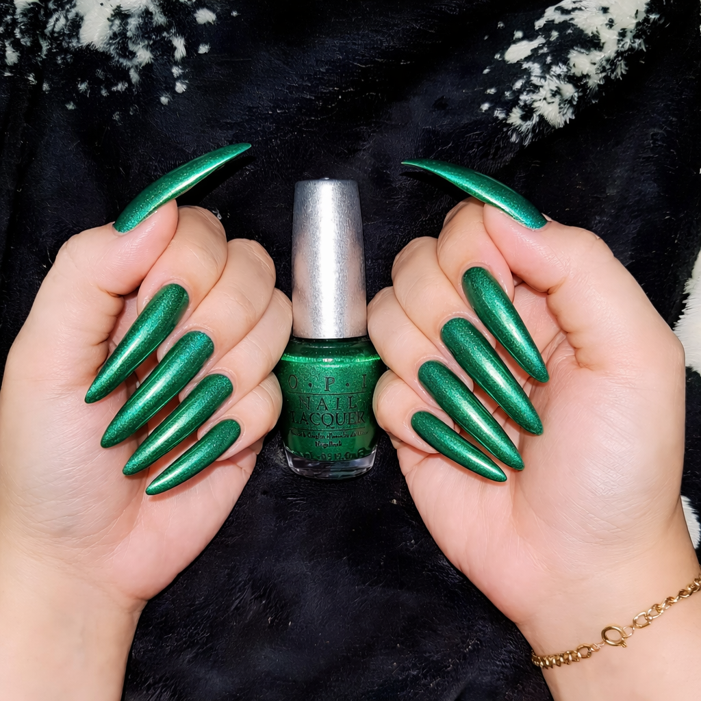 Hyderabad BDSM Mistress Anu showcasing long sharp nail