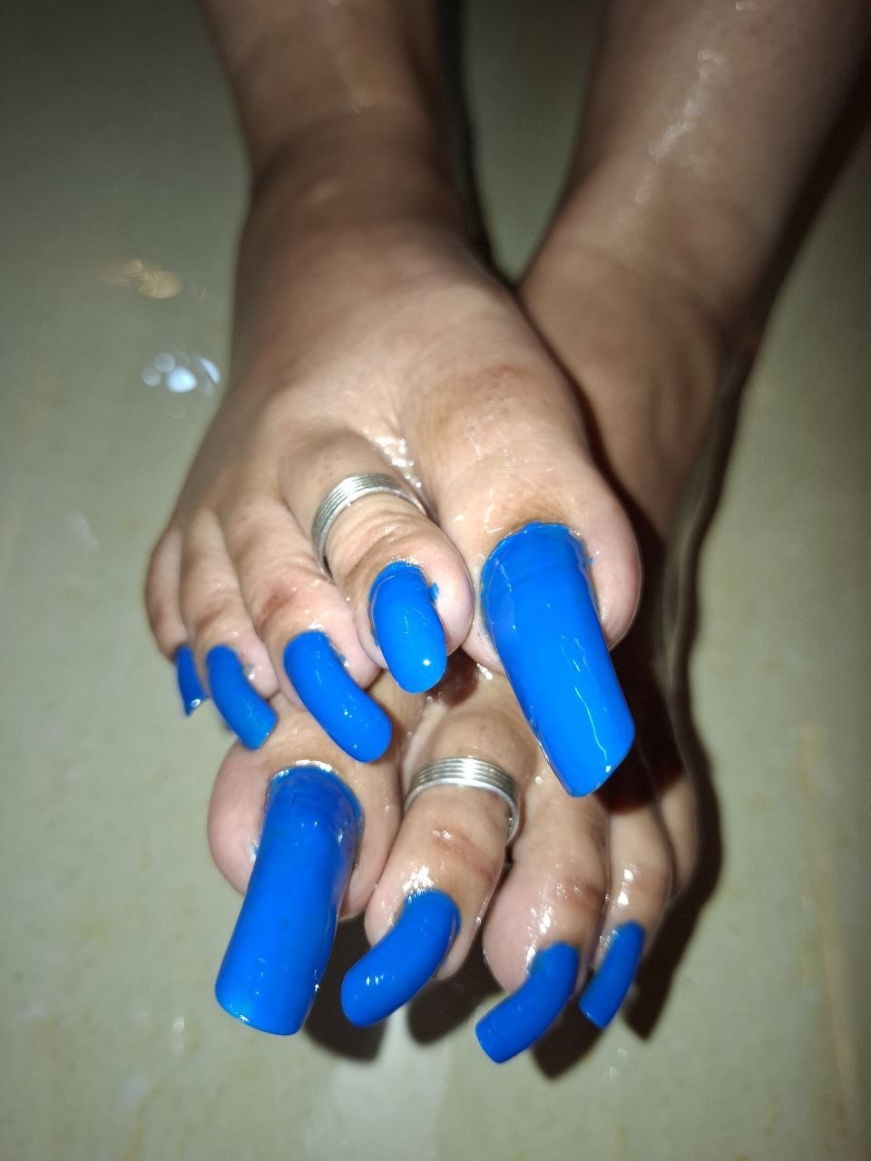 Brisbane BDSM Mistress Anu unique long nails photo