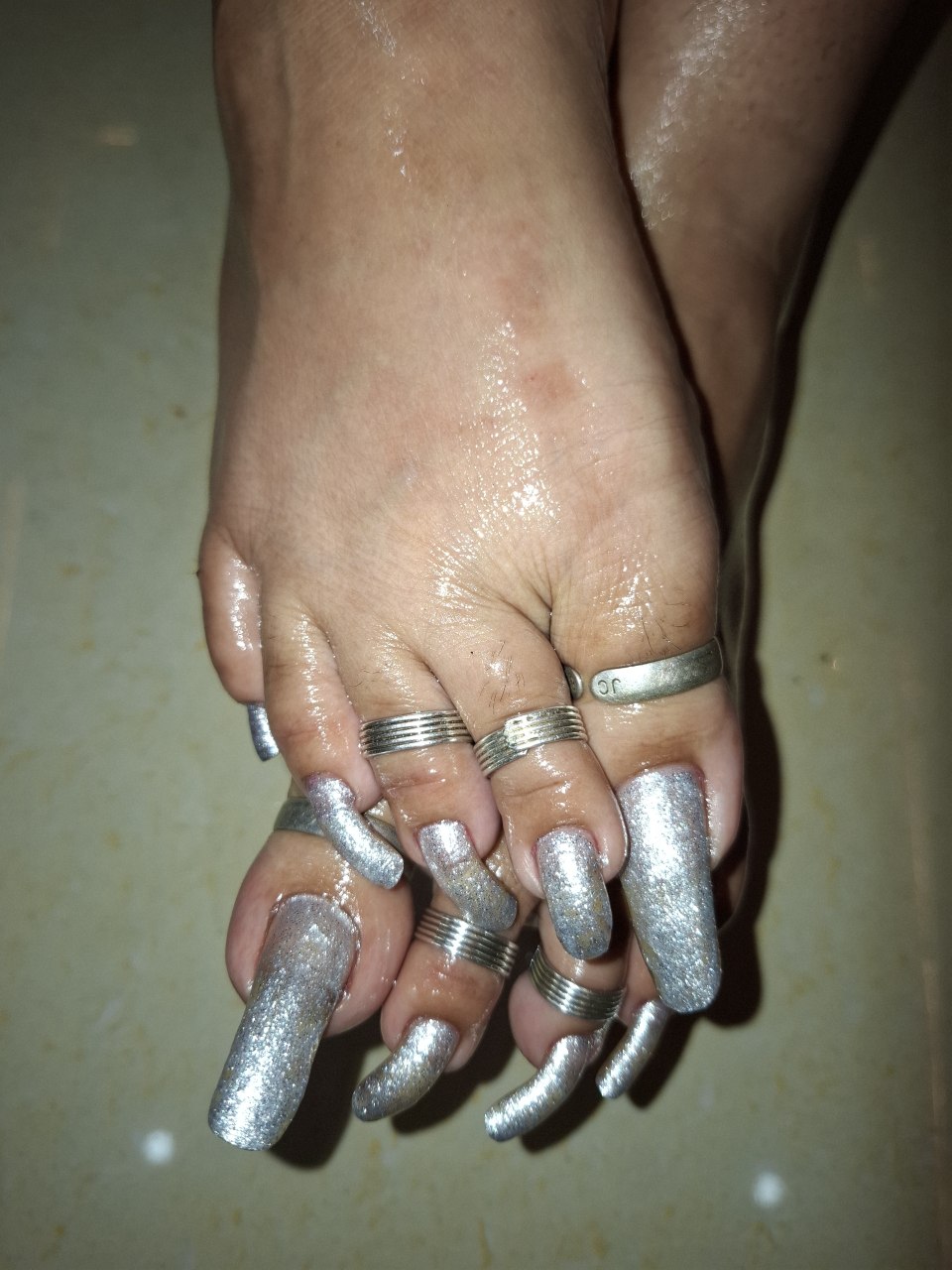 Glasgow BDSM Mistress Anu unique long nails photo