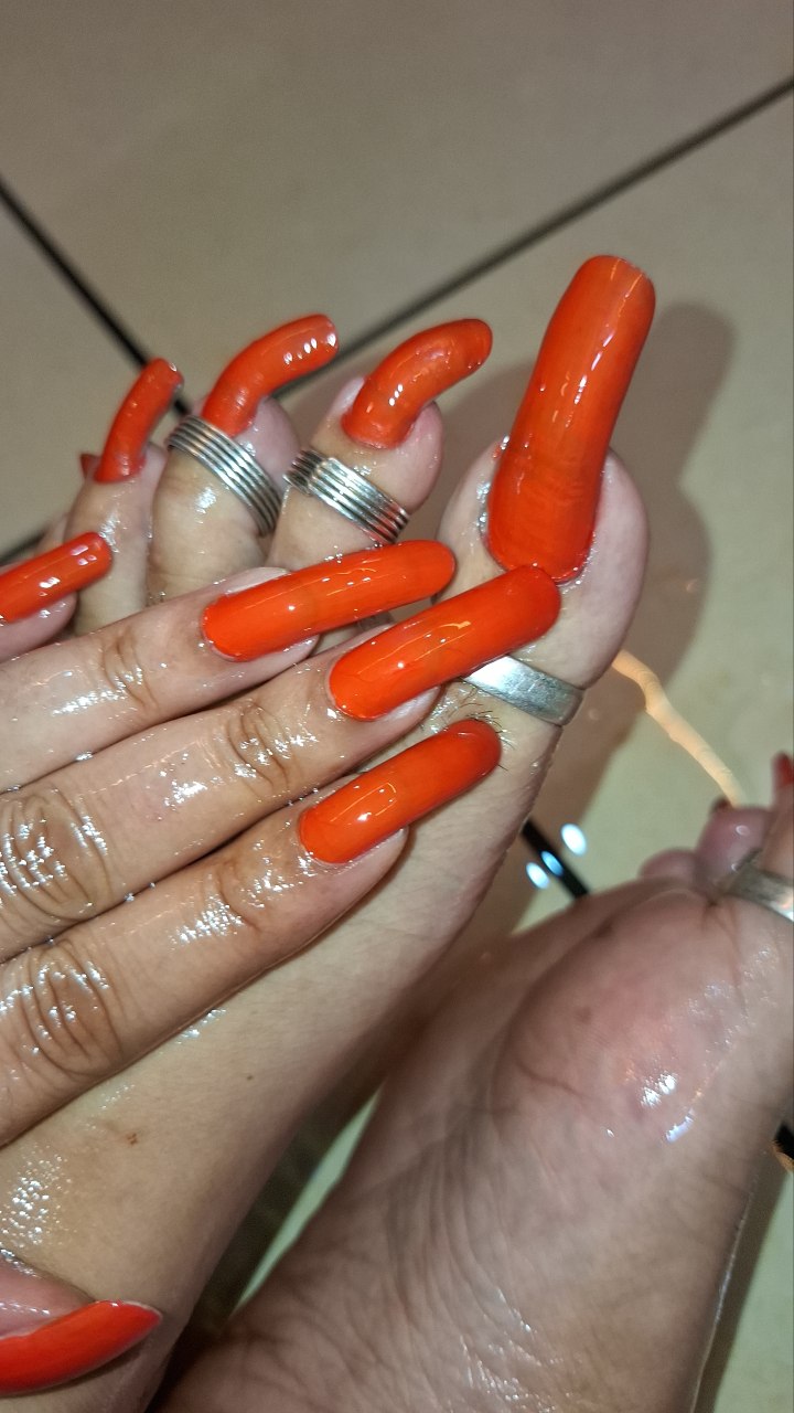 Newcastle BDSM Mistress Anu unique long nails photo